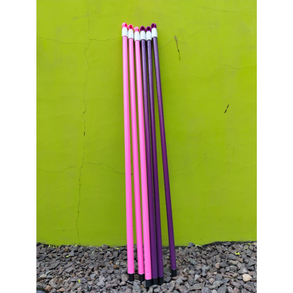 Promo Refill Tongkat Gagang Sapu Pelan Wifer Sikat 110cm Dragon - Refill Tongkat Drat Warna Dragon -