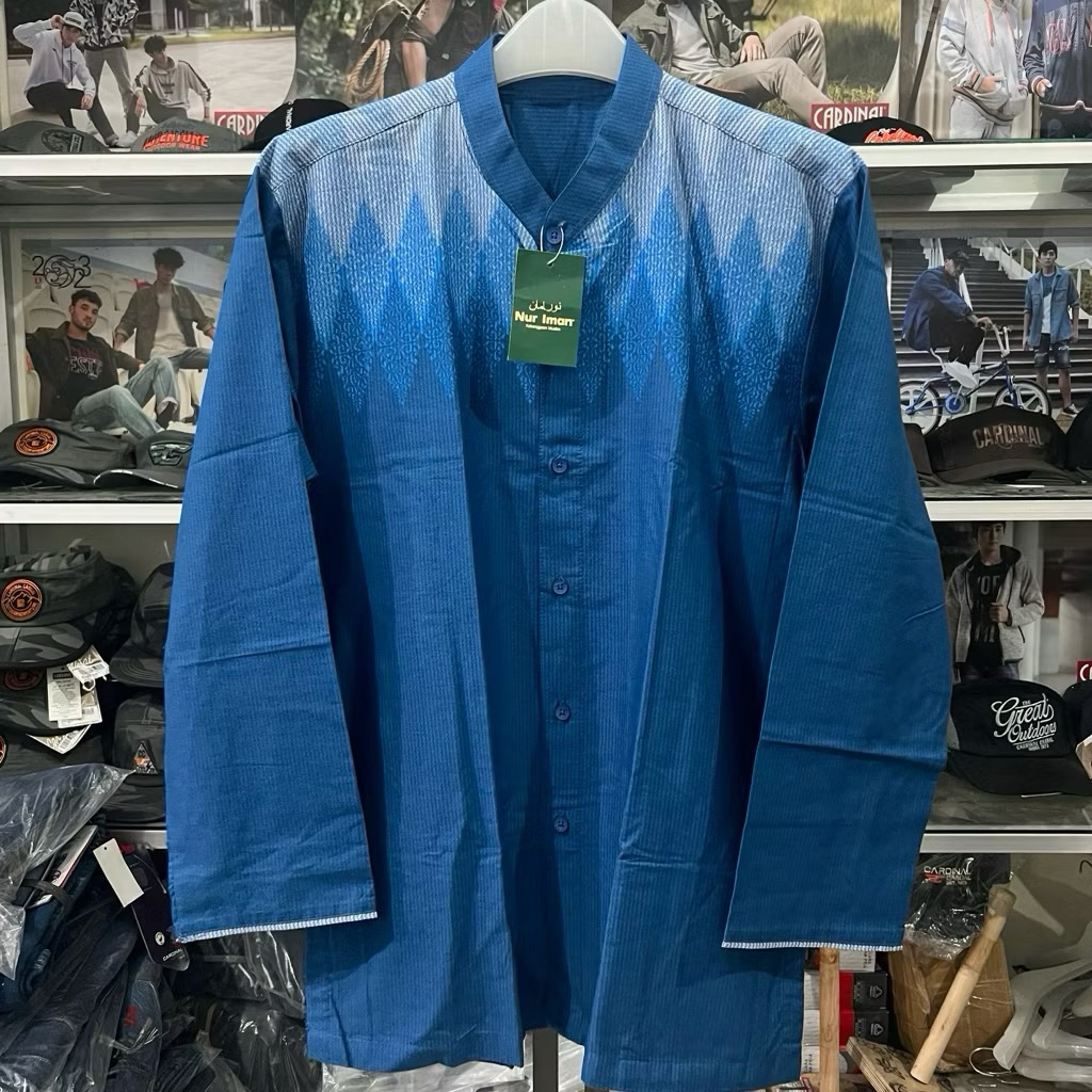 OBRAL Baju Koko Nur Iman Lengan Panjang / Kemeja Koko Murah