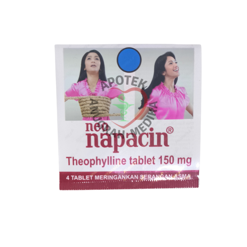 Neo Napacin 4 Tablet / Obat Sesak Nafas / Asma