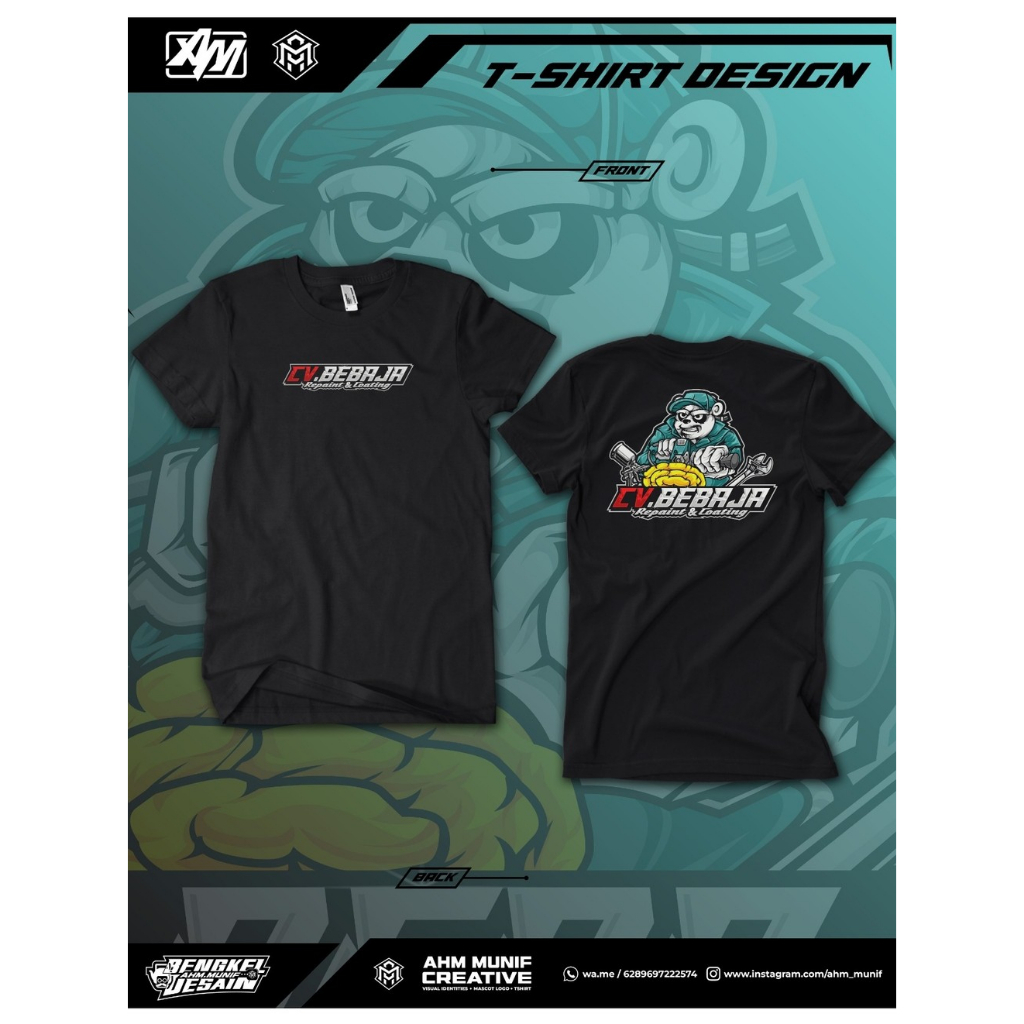 Jasa Desain Racing Custom Kaos & Sticker | Manual Design | Original Bukan Template