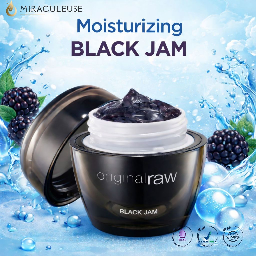 BLACK JAM ORIGINAL RAW K-LINK | K-LINK BLACK JAM 50ml | KRIM PELEMBAH WAJAH HINGGA 150 JAM