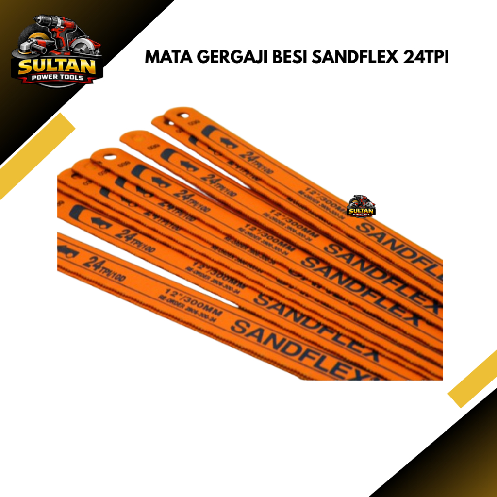 MATA GERGAJI BESI SANDFLEX ORIGINAL / GERGAJI SANDFLEX 24 TPI