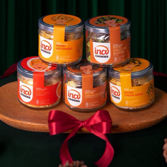 Ina Cookies Jar Toples Kaca