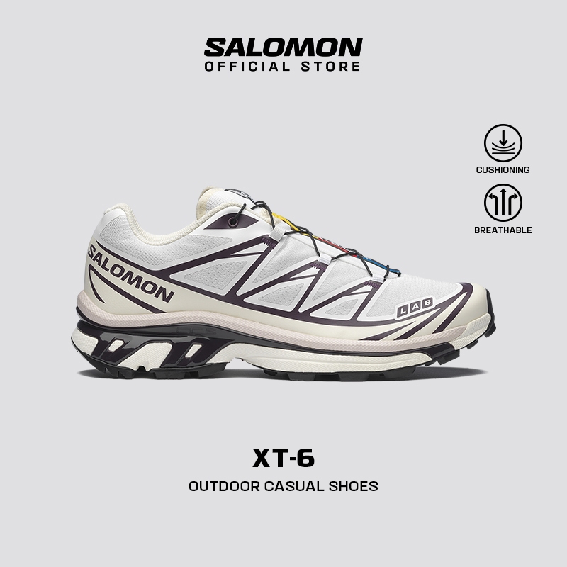 SALOMON XT-6 Unisex Trial Running Shoes Sepatu Lari Outdoor Hiking Shoes Sports Sneakers - L47864600