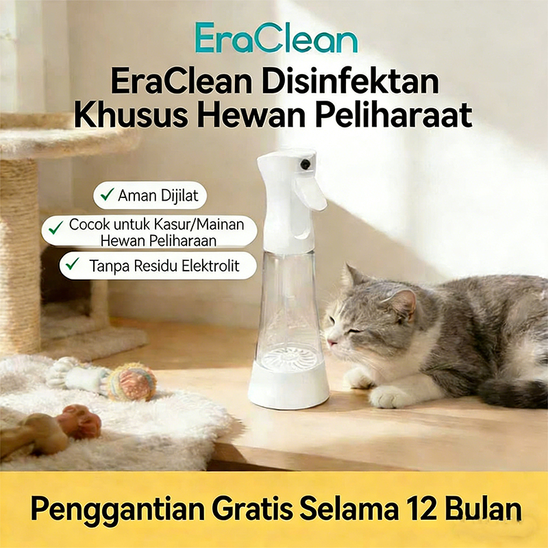 Alat penyemprot disinfektan hewan peliharaan, generator disinfektan air, mesin disinfeksi natrium hi