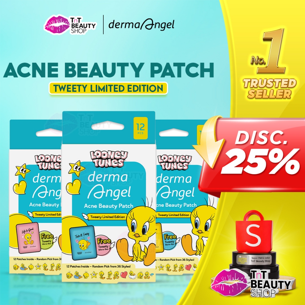 Derma Angel Acne Beauty Patch Tweety Limited Edition DermaAngel | TnT Beauty Shop
