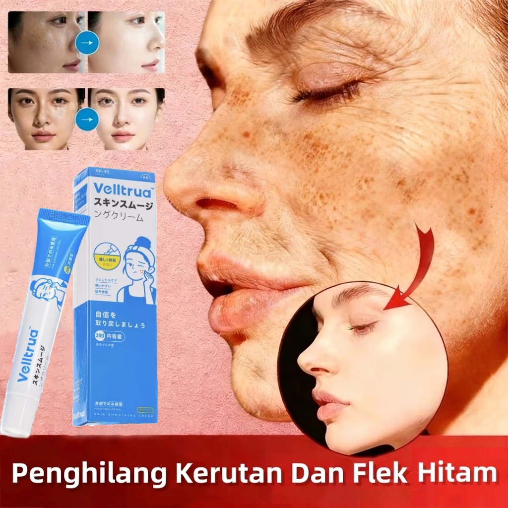 Gel Penghilang Kerutan Dan Flek Hitam Krim Anti-Kerutan Pelembab Pemutih Wajah Glowing Cepat Anti Ag