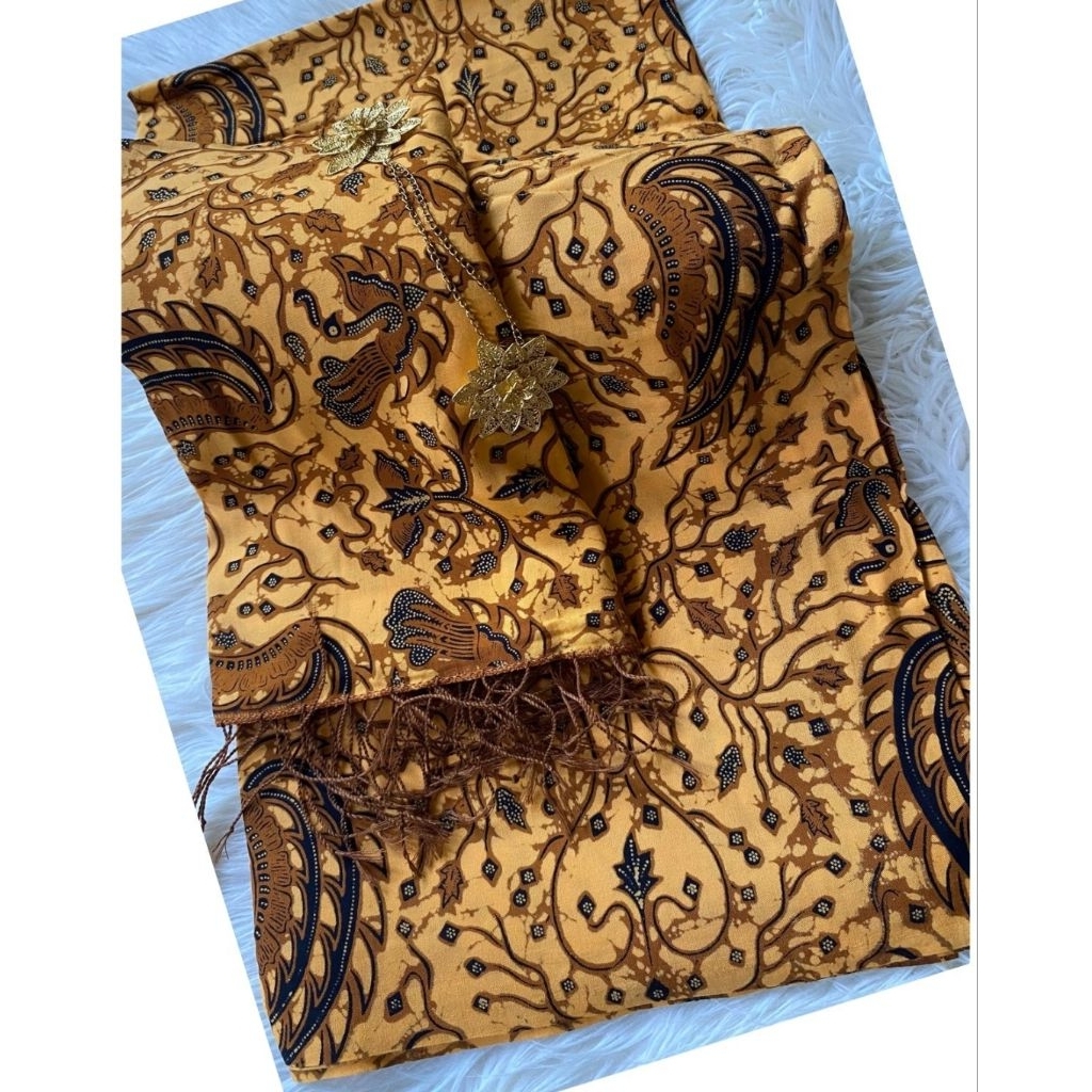 Kamen Batik Sutra Paris Premium