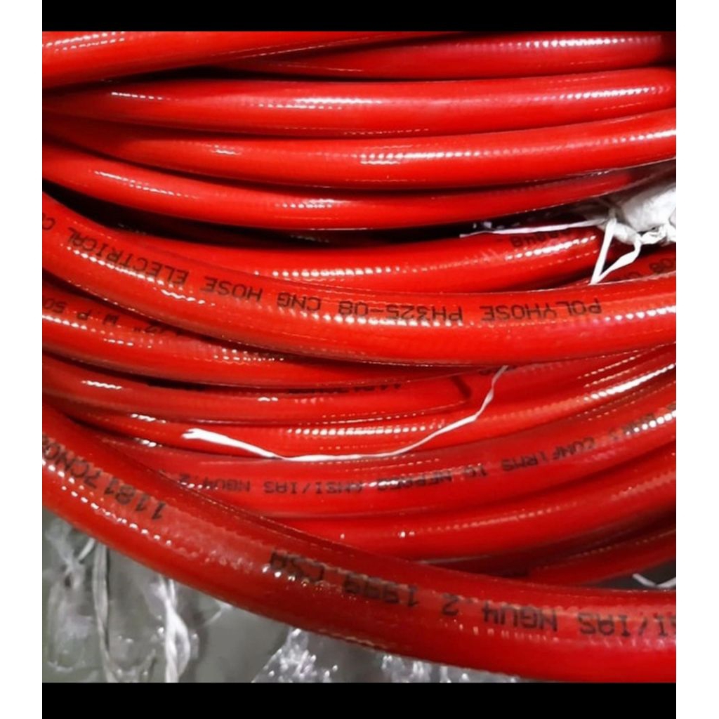 poly hose 3/8" selang gas alam cng