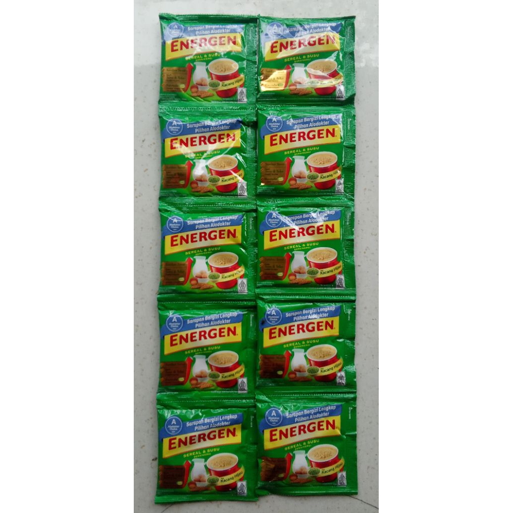 energen renceng/energen kacang hijau/energen