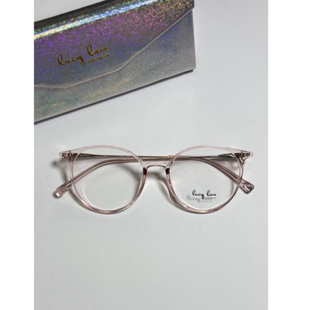Premium frame wanita Lucy Law eyewear lensa minus/normal antiradiasi photocromic bluecromic