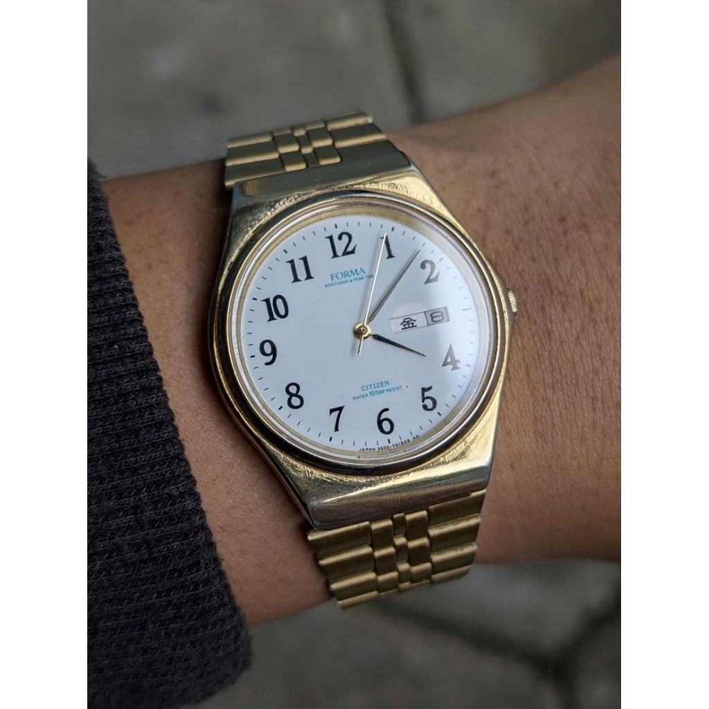 Vintage Citizen Forma 5500 JDM (Kanji Day)