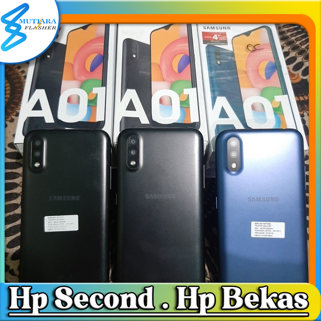 Samsung A01 Ram 2 Rom 16GB Bekas Original Flasher Store