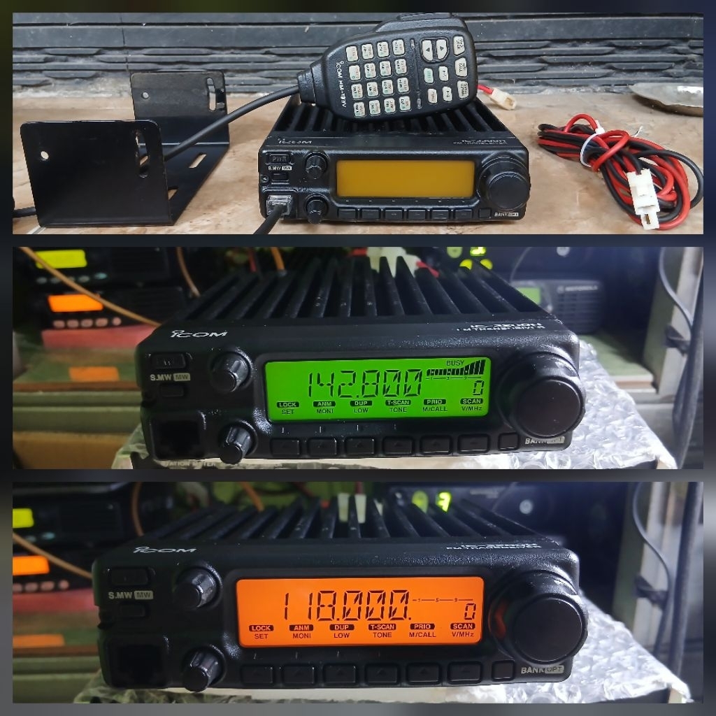 RIG ICOM IC2200H BLACK VHF AIRBAND ORIGINAL JAPAN