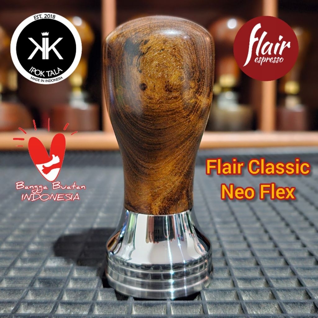Coffee Tamper Flair Classic Signature Neo Flex 39.45mm Stainless 304