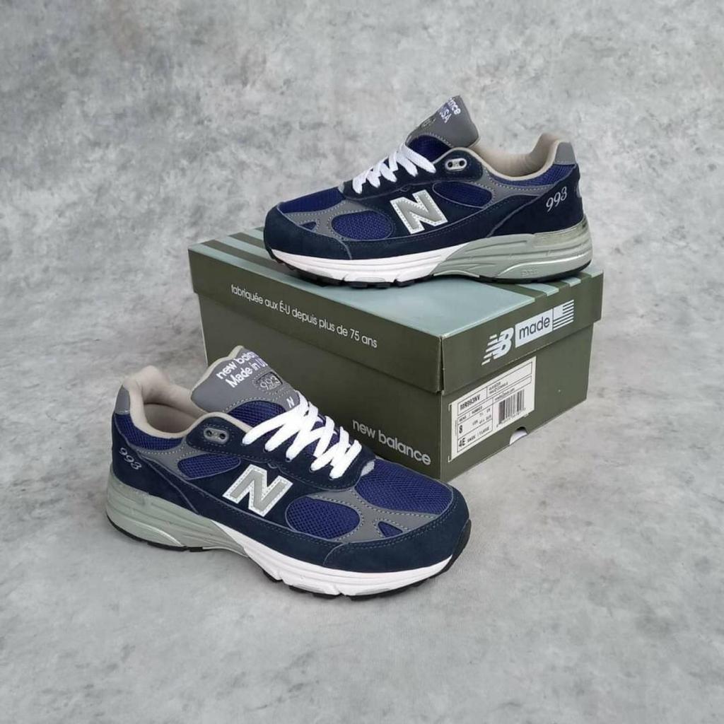 New Balance 993 Vintage Indigo White Grey Original