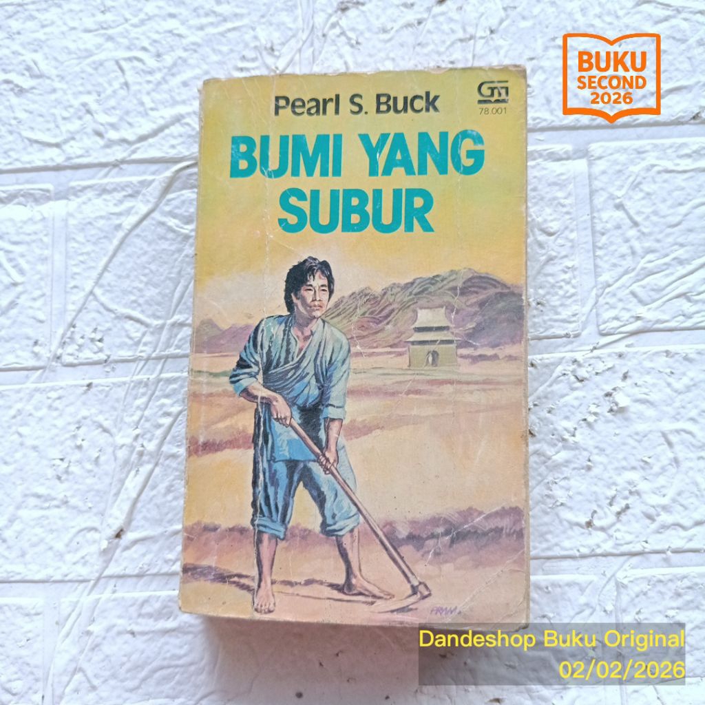 Bumi yang Subur oleh Pearl S. Buck - Novel Bekas Preloved