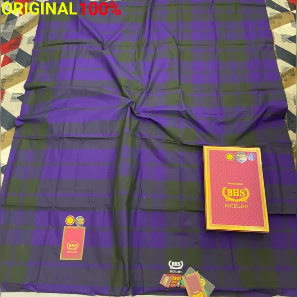 SARUNG BHS JADUL ORIGINAL Tipe Excellent gold motif sandur mewah