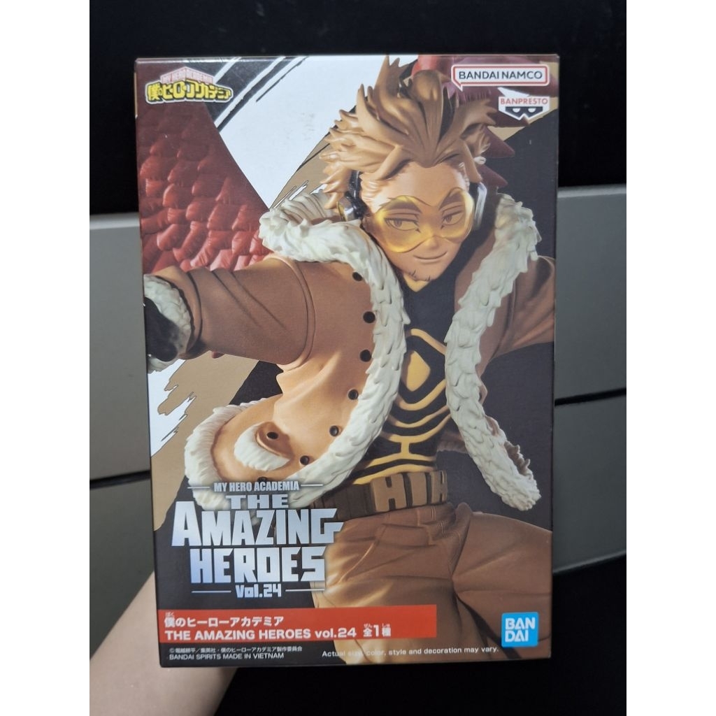 BANPRESTO My Hero Academia THE AMAZING HEROES Figure VOL. 24 HAWKS (Preloved)