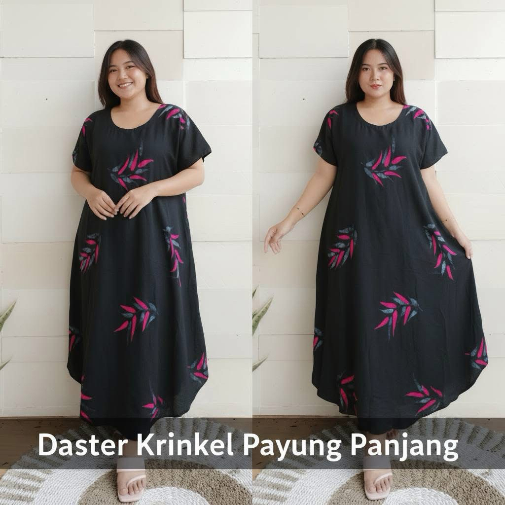 Daster KRINKEL Payung Panjang