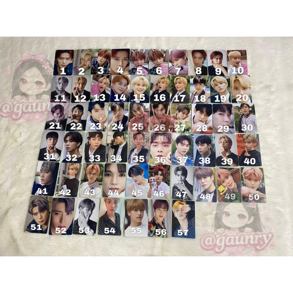 [STOP COLLECT PART 2] OFFICIAL PHOTOCARD DICON 101 NCT 127 AAB YUTA MARK HAECHAN TAEYONG DOYOUNG JUN