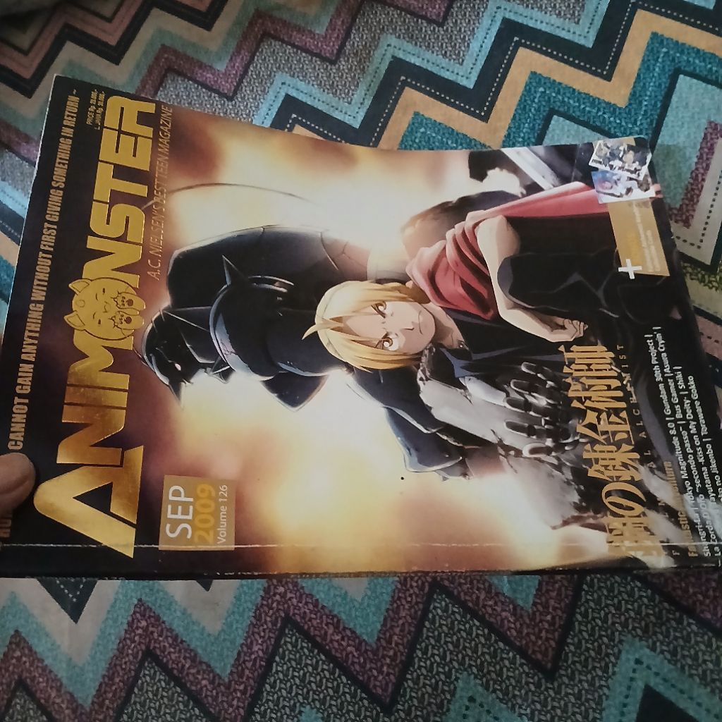 MAJALAH ANIMONSTER BEKAS ORIGINAL