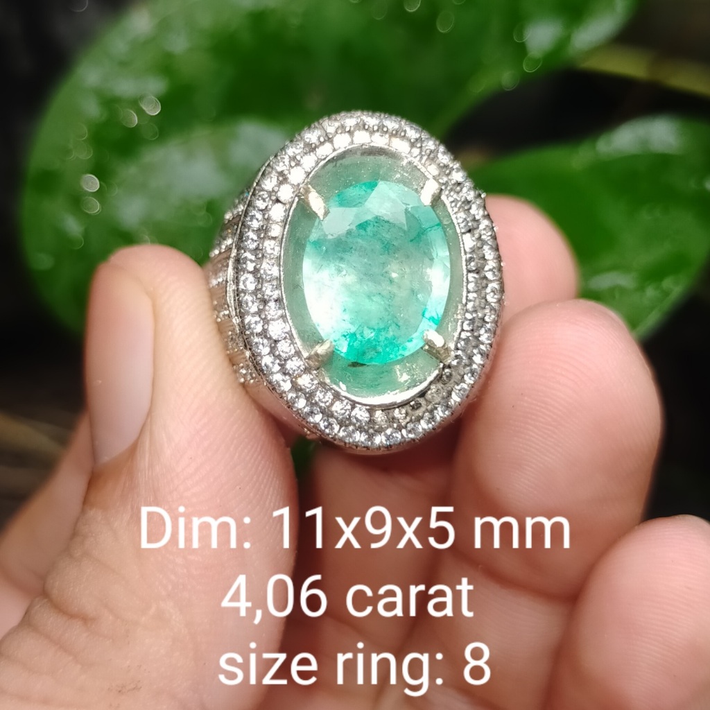 BATU ZAMRUD ASLI NATURAL COLOMBIA cek batu lainnya yaman api wulung opal bacan permata kalimaya kiny