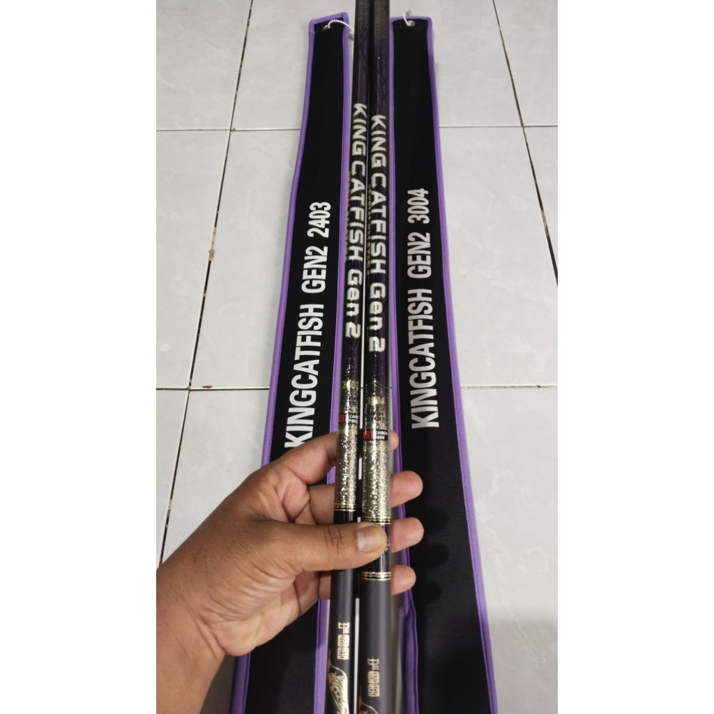 TEGEK IGURUAI KING CATFISH GEN 2 KAKU RINGAN CARBON