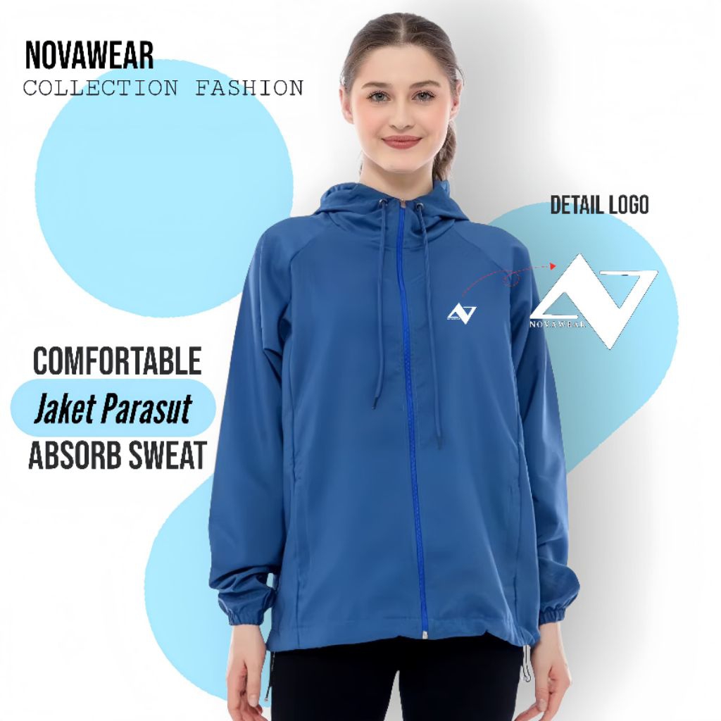 NOVAWEAR - TERBARU PROMO TERMURAH Nyaman Dipakai Jaket Olahraga Pria Wanita Terbaru, Jaket Olahraga 