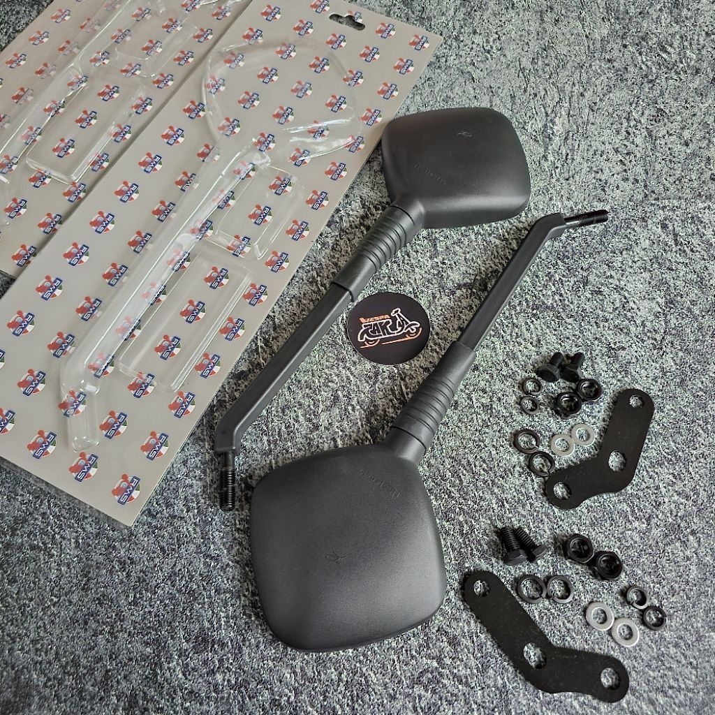 Spion RMS Vespa Px Excel Strada Spion Rms Replika Murah Detail Sepasang