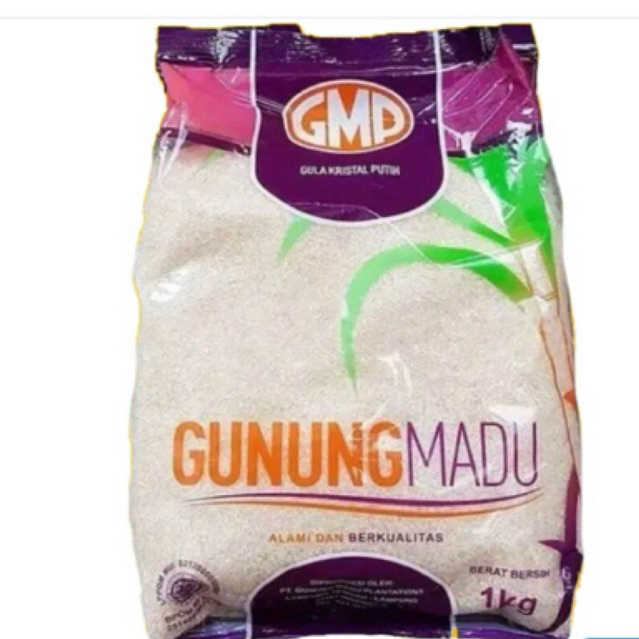 cOD 1kg x 5  gula pasir - gula GMP 1kg -ROSEBRAND