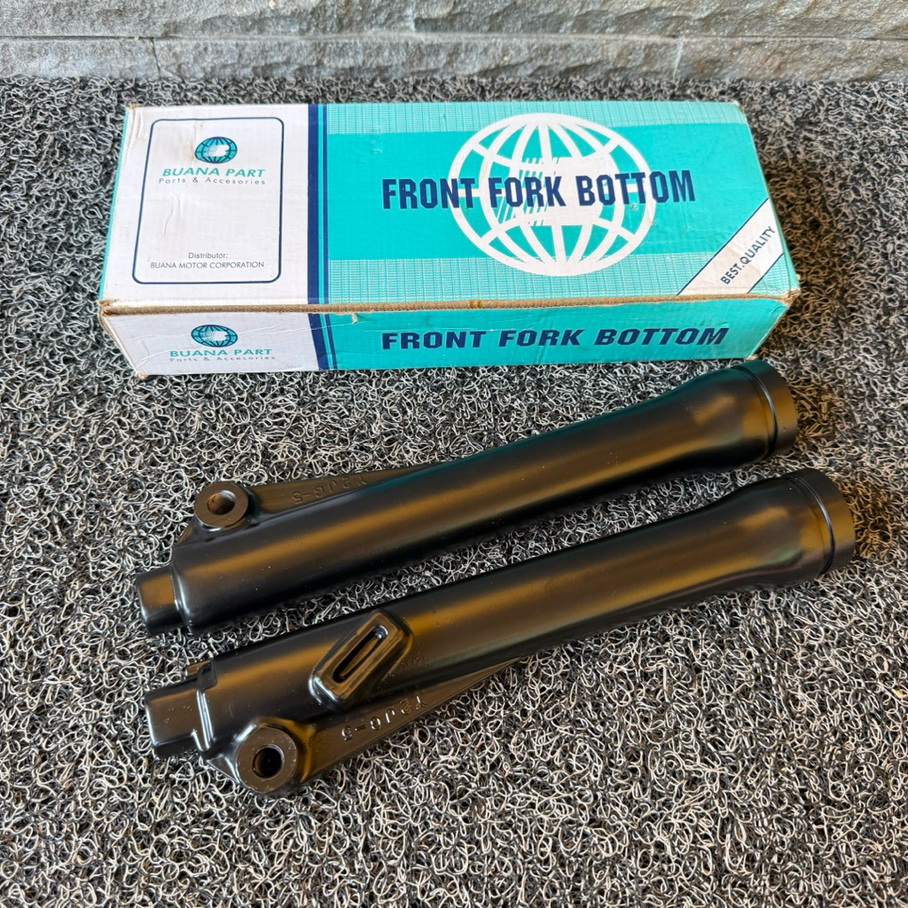 Bottom tabung shock depan set kanan kiri Yamaha Alfa Force 1 Buana Part(Nos)