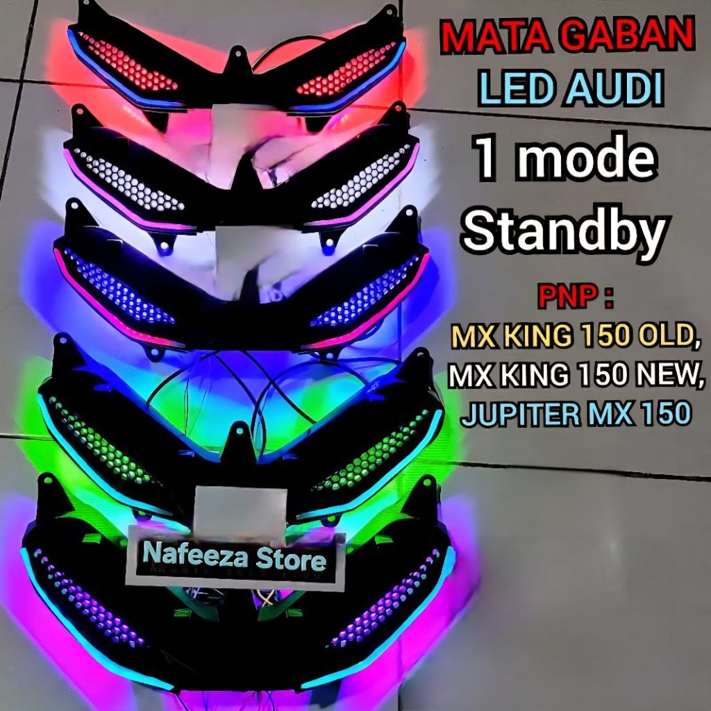 Mata Gaban LED Model Audi Lampu Senja MX King 150 New/Old Jupiter MX 150