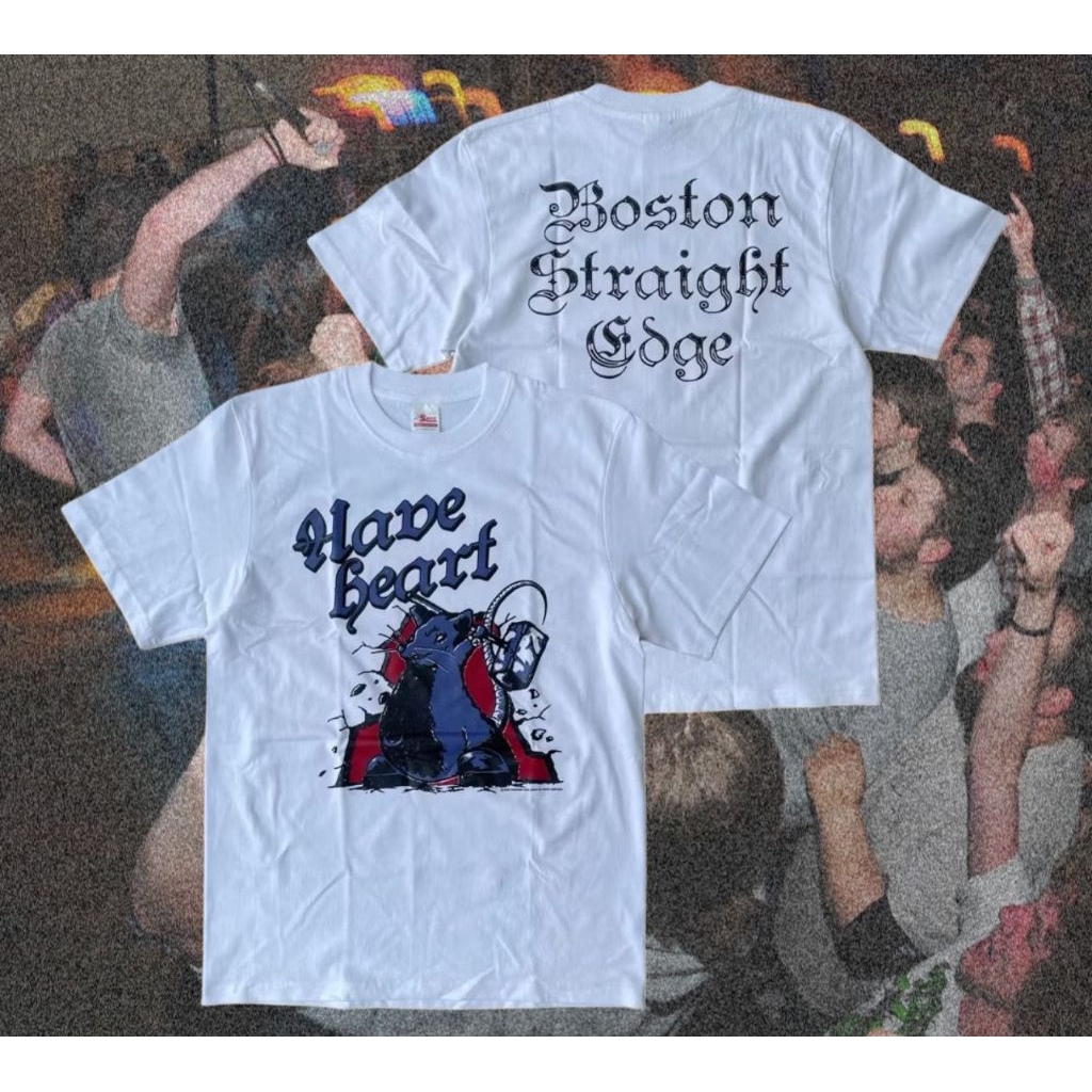 Kaos band HAVE HEART - Rat white tee (FANMADE)