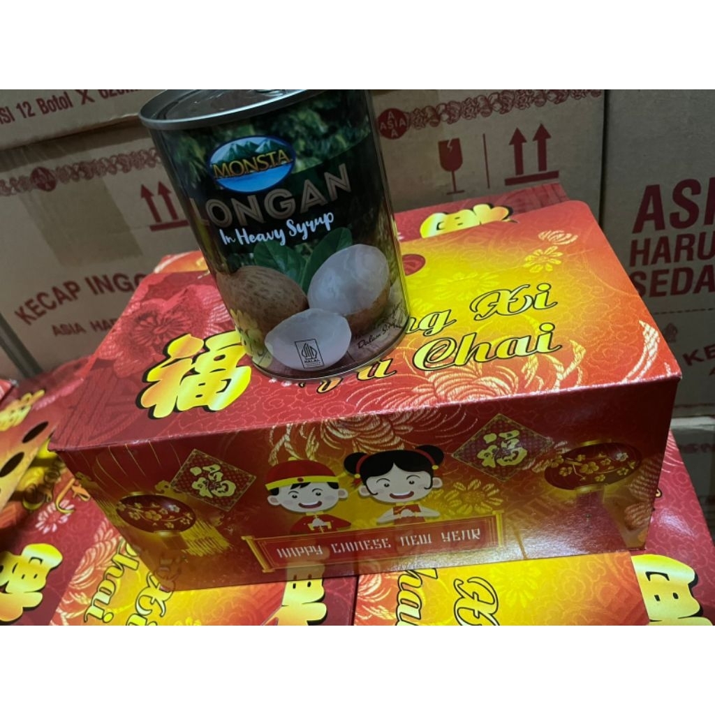 Longan Monsta Edisi Imlek 1dus (6kaleng) Hampers
