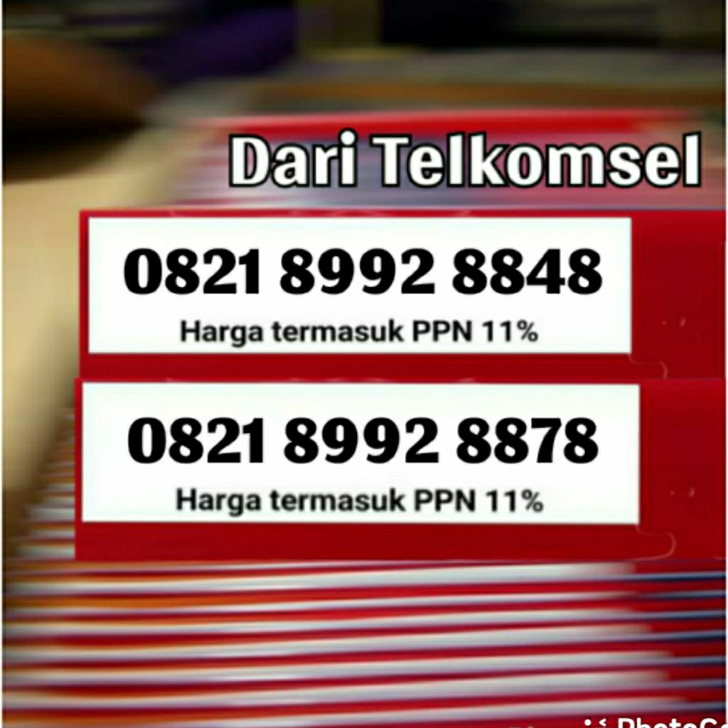 PERDANA TELKOMSEL NOMOR CANTIK ANGKA GEMUK CANTIK MURAH 1899 899 8992 8848 8878