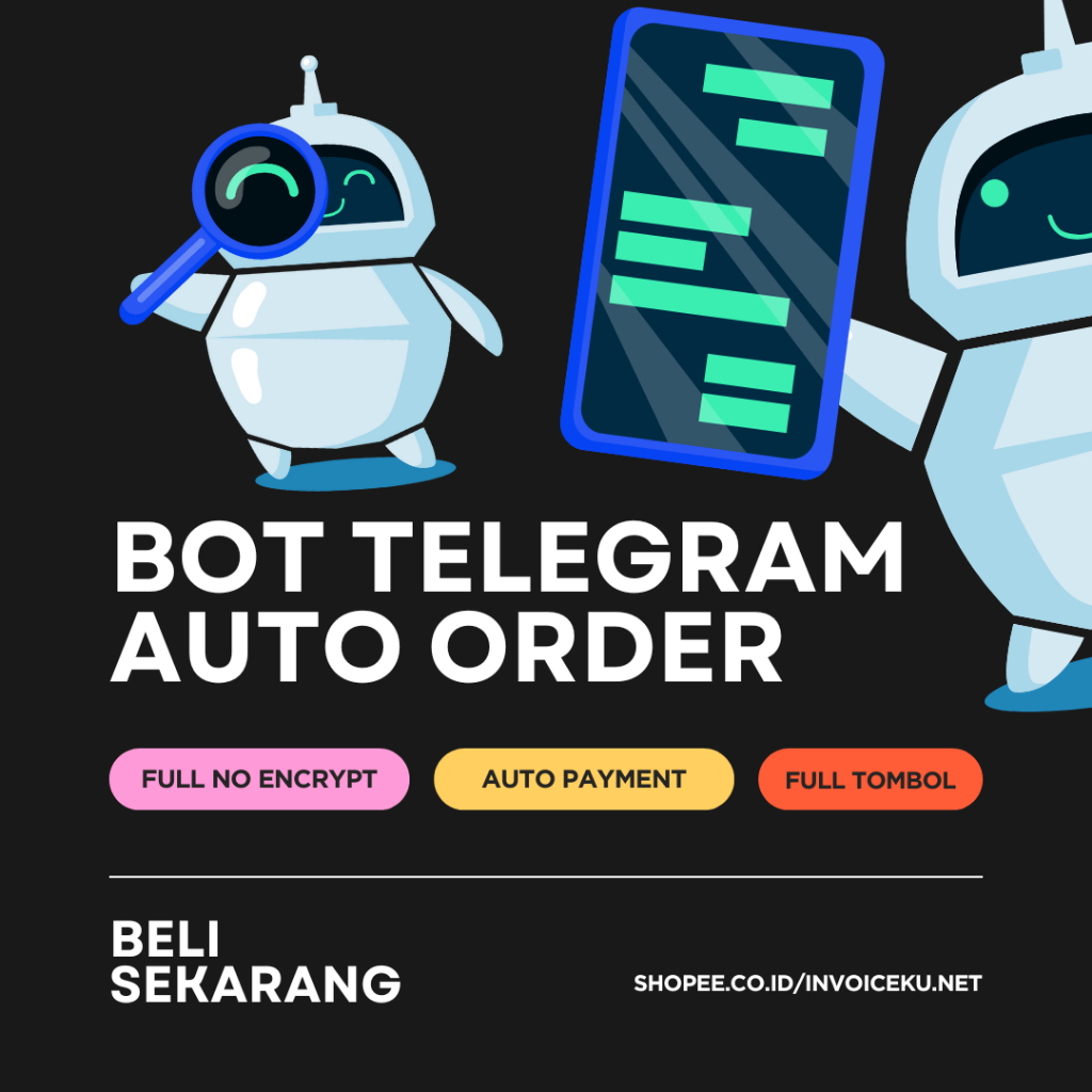 Bot Telegram Auto Order Qris Payment Full No Encrypt