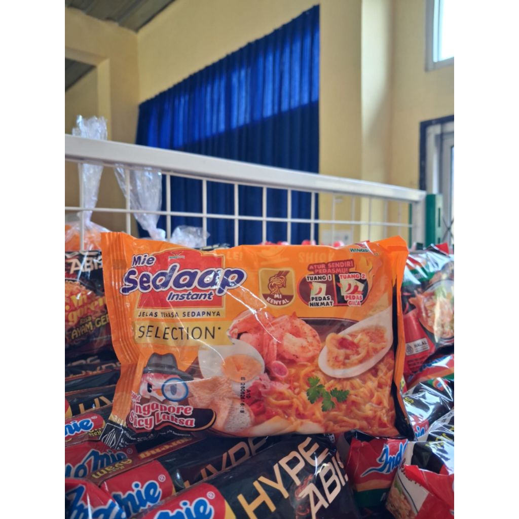 mie sedap Singapore spicy laksa