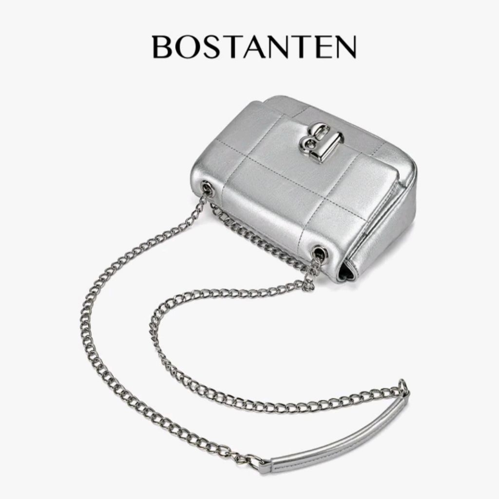 BOSTANTEN Silver Slingbag 2 model : Slingbag &  Shoulderbag | tas baru tas selempang wanita tas bahu