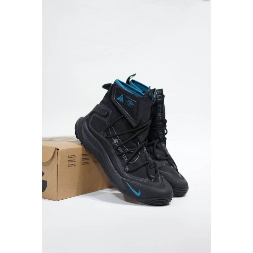 Sepatu Hiking Nike ACG TERRA ANTARTIK High Goretex boots Black original Guarantee