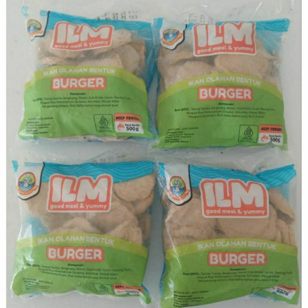 ILM BURGER TEMPURA GEPENG 500GRAM