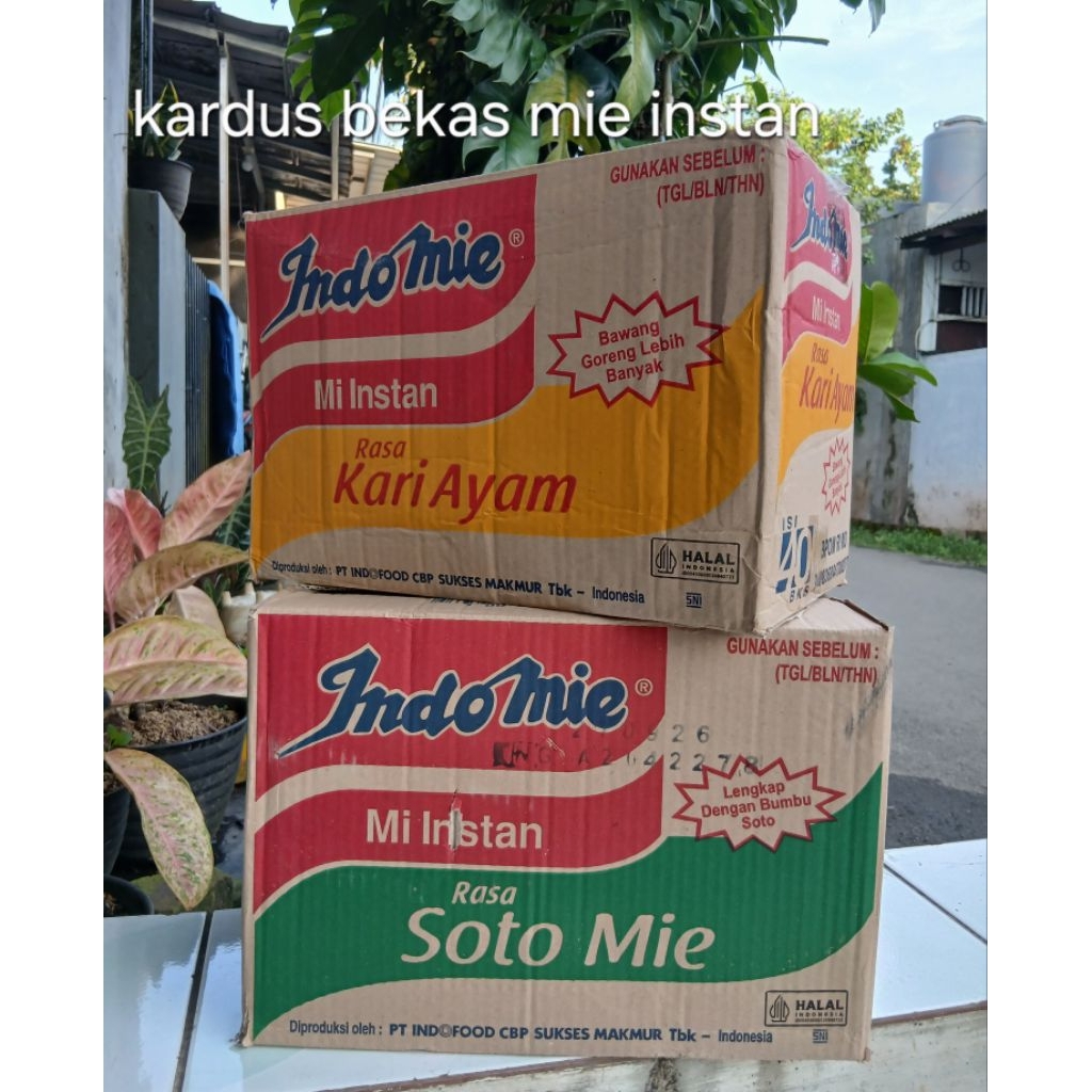 Kardus bekas mie Instan (random)34×20×24