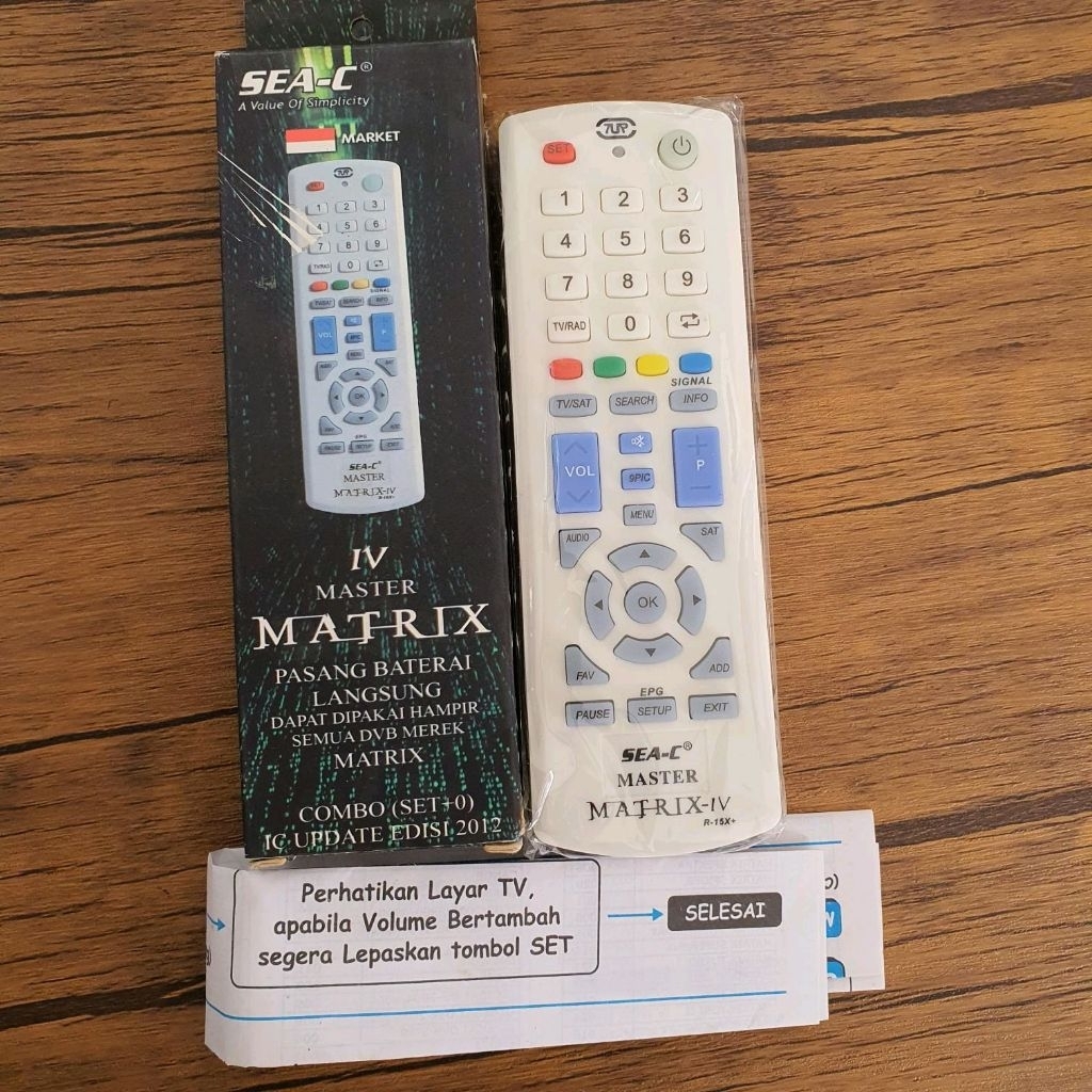 Remot receiver parabola matrix