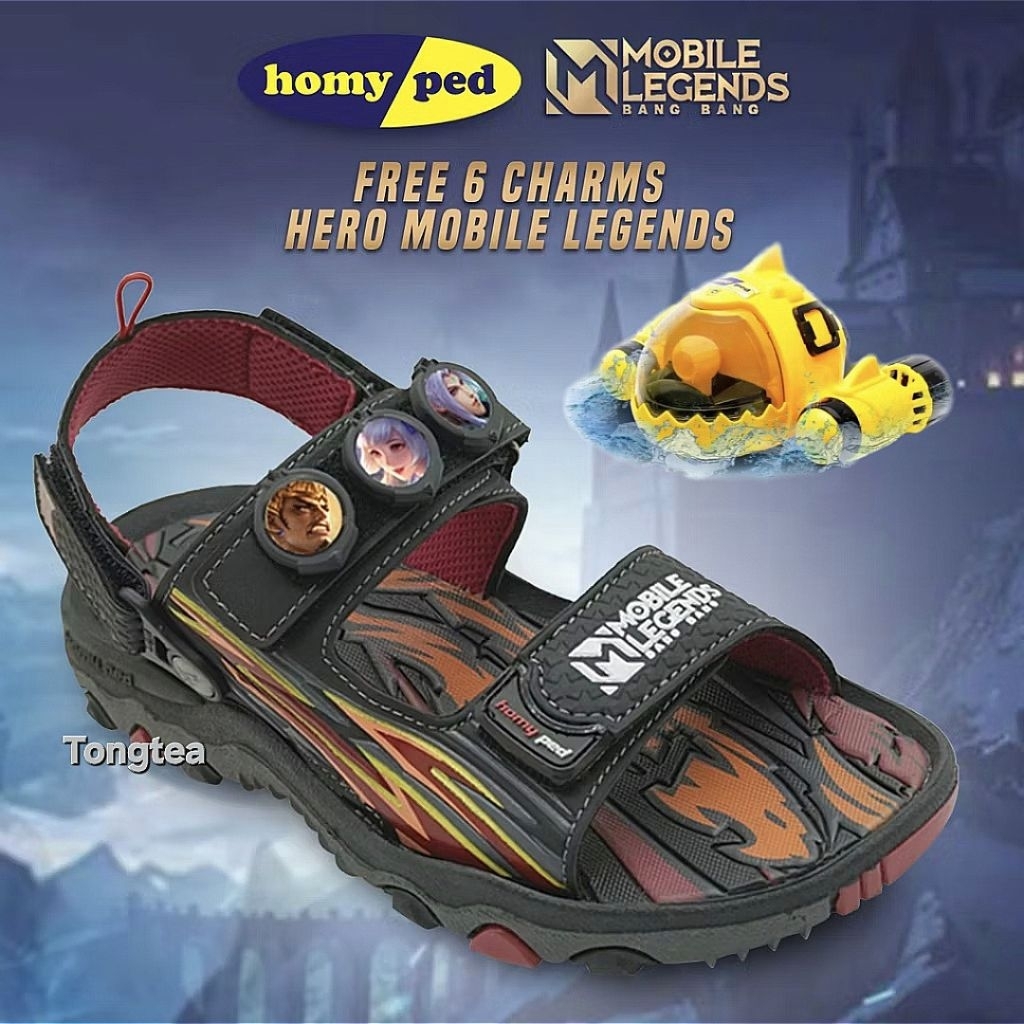 SANDAL GUNUNG ANAK HOMYPED MOBILE LEGEND // SANDAL GUNUNG HOMYPED ANAK HAWAI BERHADIAH EXPLORE BOAT
