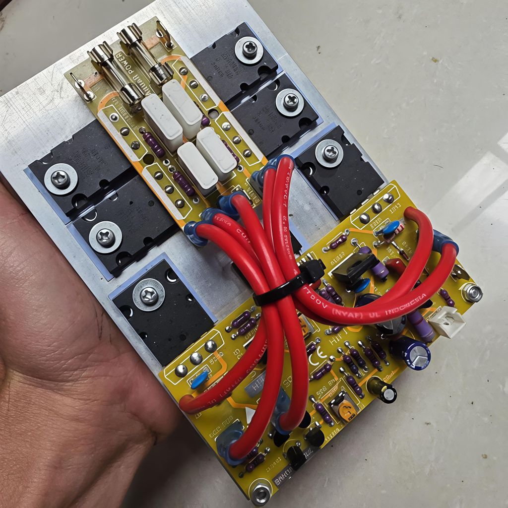 Driver power Ocl hifi lengkap variasi 2/4/6 set final Toshiba 524 super clarity tinggal colok psu