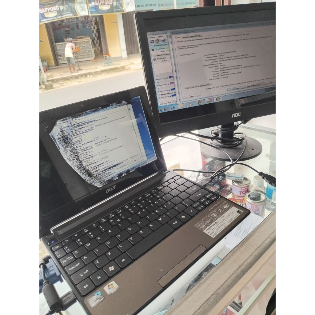 motherboard acer aspire d255 unit