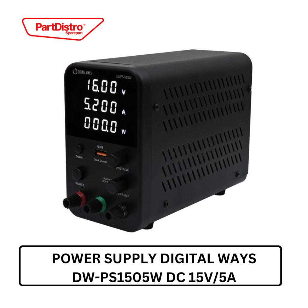 POWER SUPPLY DIGITAL WAYS DW-PS1505W DC 15V/5A