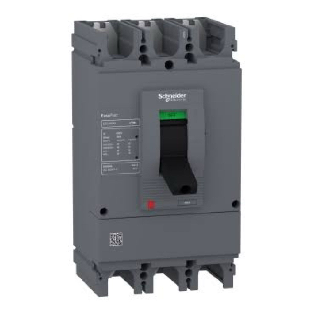 MCCB Breaker EasyPact EZC Schneider Electric 500N 3 Pole 500A
