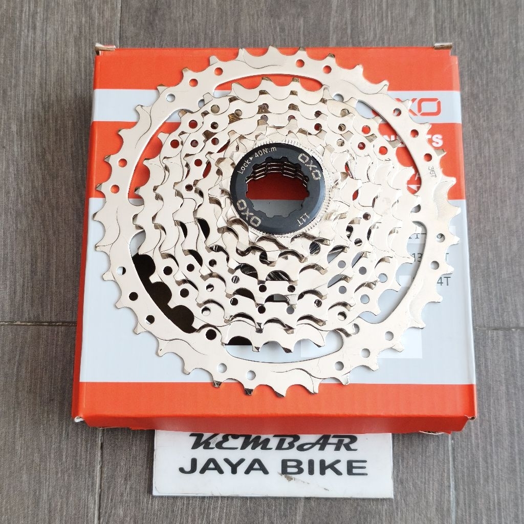 Sprocket 7 speed OXO 11-36T Slop/Cassete CP/Chrom