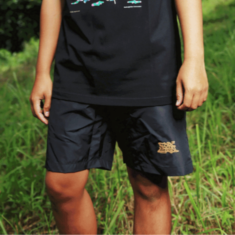 Short Pants GORI THE LABEL - GORI X WADEZIG Short Pants Black